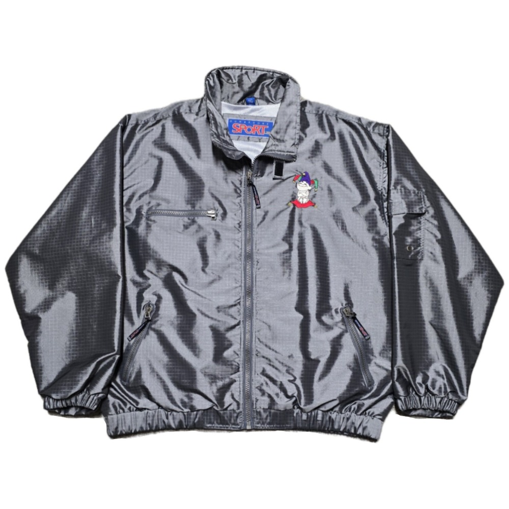 VTG 90s Dunbrooke Sport‎ Mardi Gras King Cake Baby Windbreaker Jacket Mens 2XL